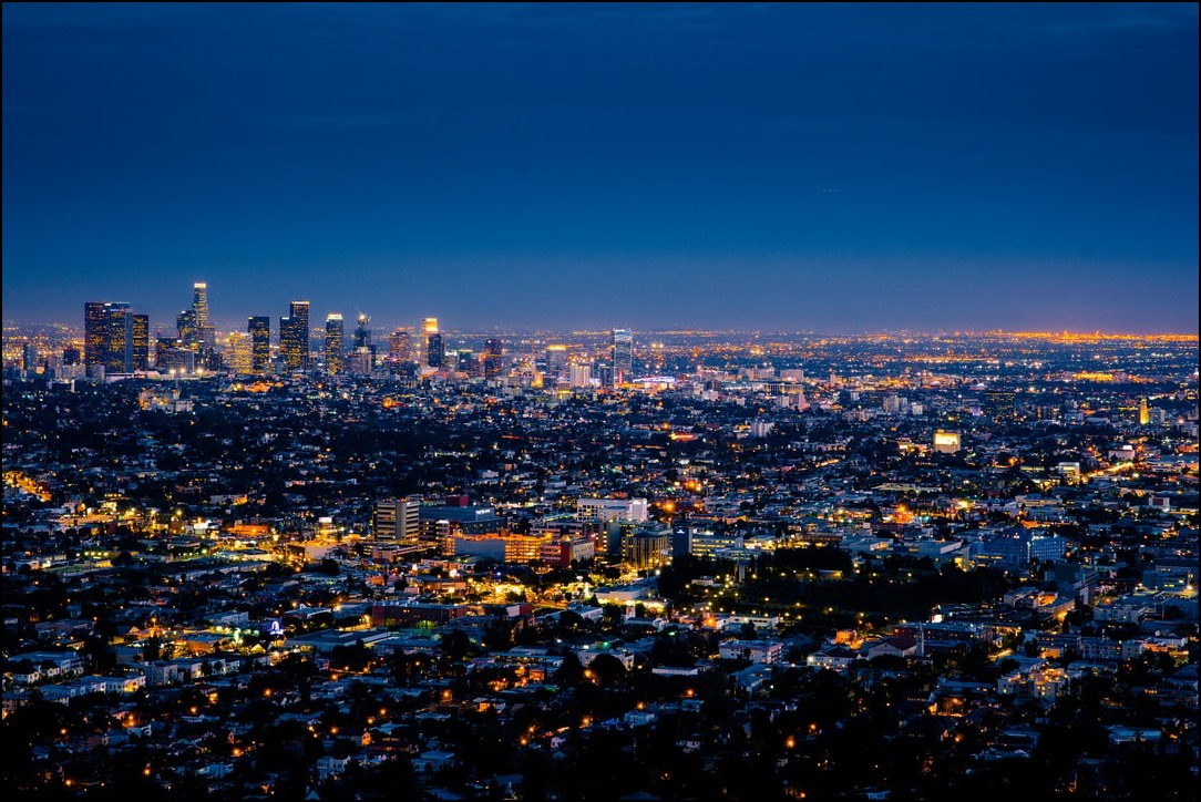 Los Angeles California night time